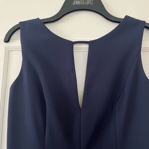 Tahari Keyhole Column Gown